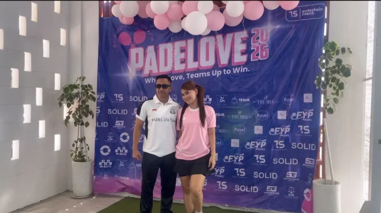 Turnamen Padelove Mix Couple Semarakkan Hari Kasih Sayang